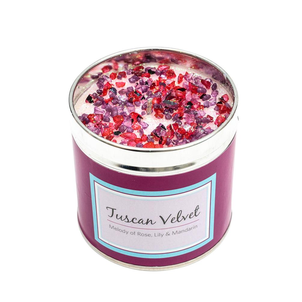Best Kept Secrets Tuscan Velvet Tin Candle £8.99
